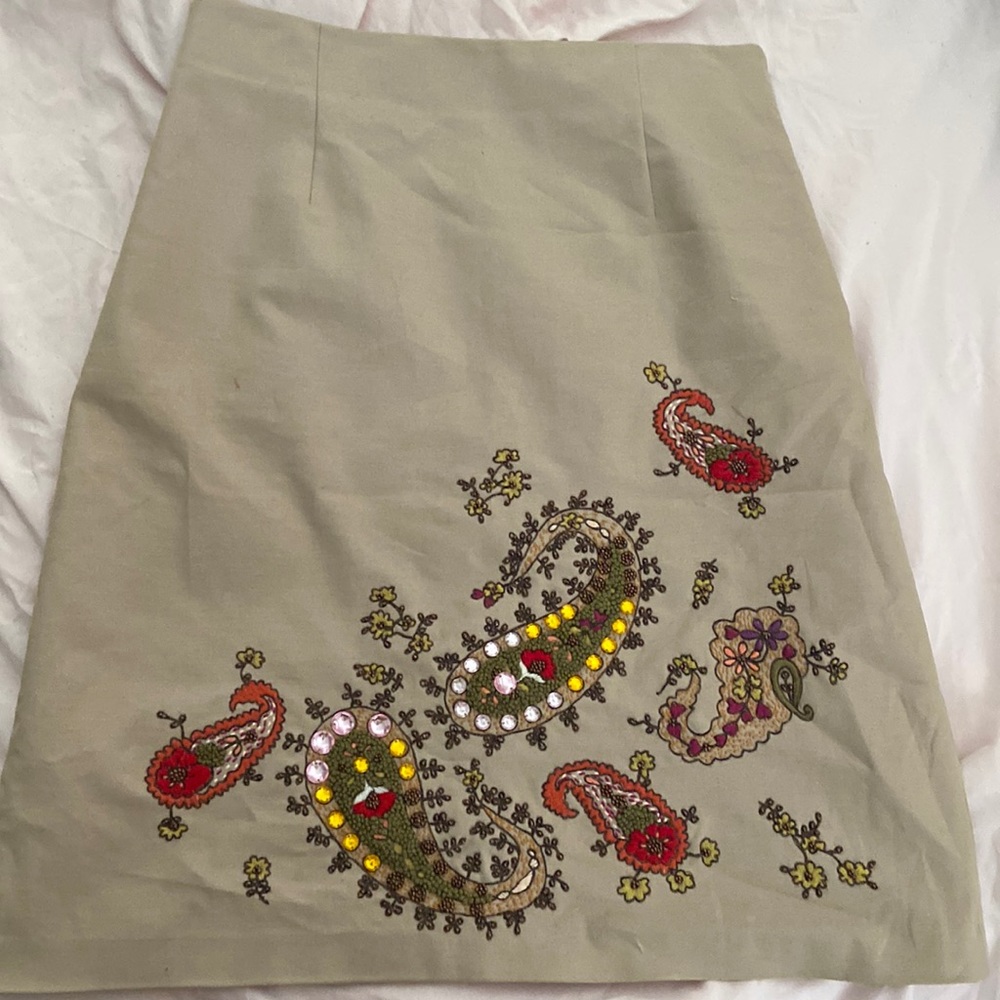 Gorgeous designer skirt with amazing bearing